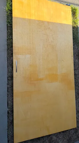 Porta de correr - madeira + kit