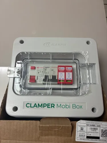 Caixa de proteção Clamper até 8kw