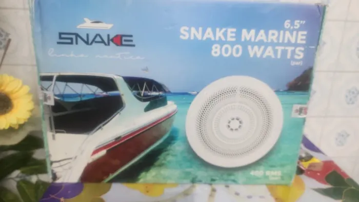 Alto-falantes marinhos Snake Marine, modelo de 6.5 polegadas