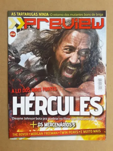 Hércules e Tartarugas Ninja - Revista Preview