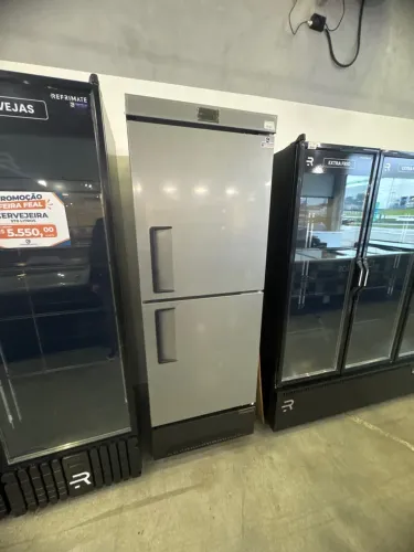 Congelador de Canecas 2 portas interior aço inox Gelopar
