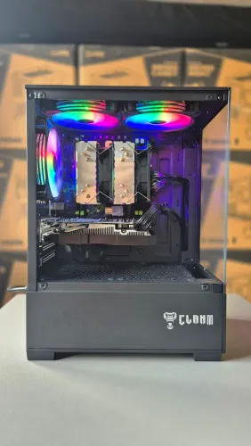 PC GAMER Intel Xeon 2680 V4 RX 580 8GB 8GB DDR4 SSD NVMe M.2 256GB