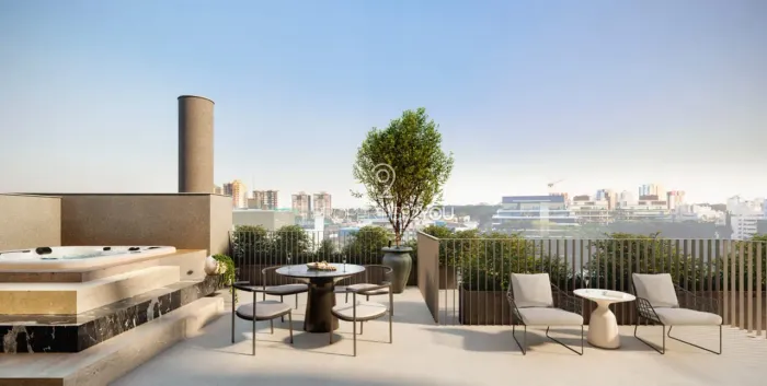 Cobertura Duplex com terraço descoberto espaço gourmet e 4 suítes no Cabral em Curitiba PR