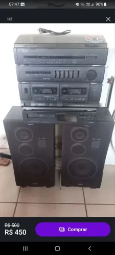 Aparelho de som 4x1 CCE