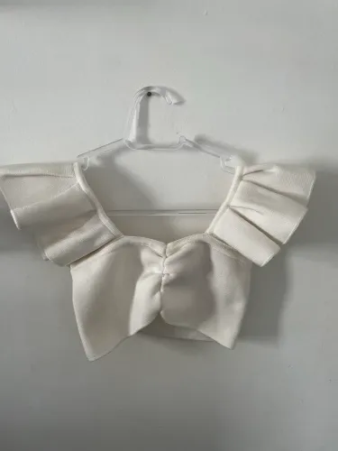 Top branco feminino tam P