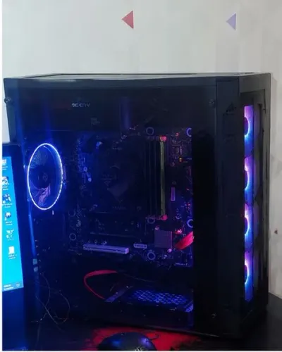 Pc Gamer, I5 6400, Ram 16gb, Ssd 256gb + Hd 500gb, Fonte Redragon 500W