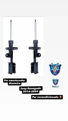 Par de Amortecedor Jeep Renegade