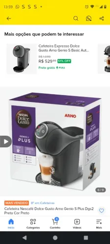 Máquina de café expresso