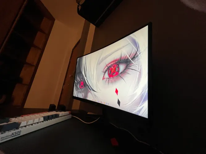 monitor warrior 24 pol. gamer curvo 144hz 