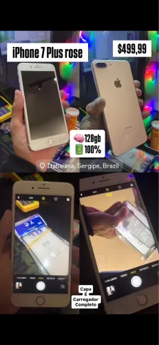 iPhone 7 Plus 128gb 100%