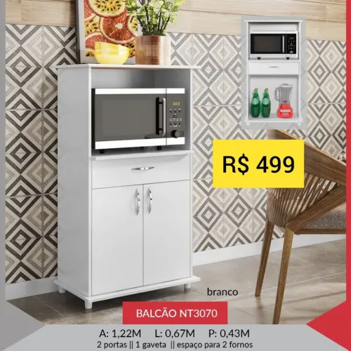 Balcão multiuso