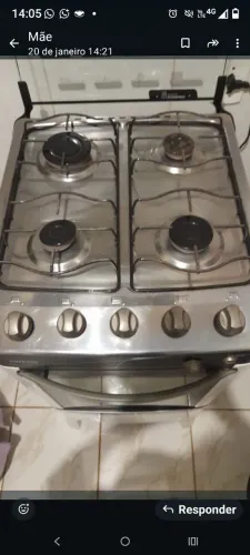 Fogão 04 bocas