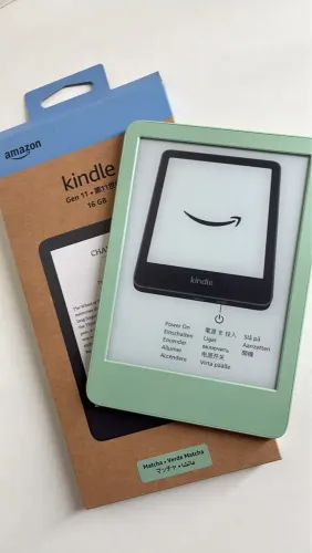 Kindle matcha verde 16gb com avaria