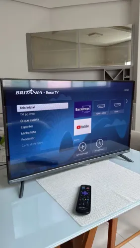 Smart TV Britânia Roku TV 32