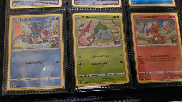 Pokemon Go Charmander Bulbasaur Squirtle SWSH231 SWSH232 SWSH233