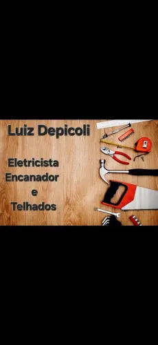 Encanador eletricista e telhado 