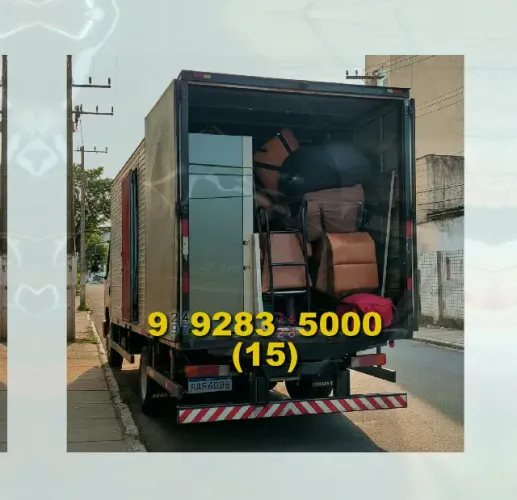 Mudança urgente e barata para toda a região! Ligue agora e confira!