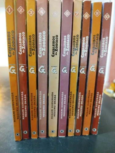 Coleção Manga Cavaleiros do Zodíaco Episódio G - Do 1 ao 10.