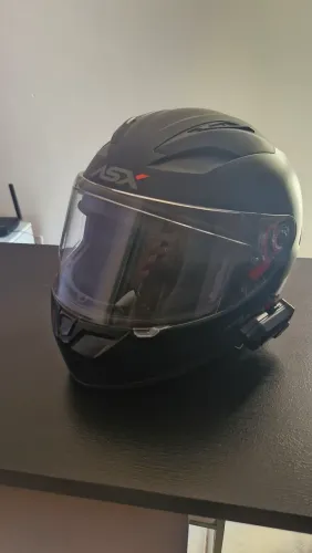 Capacete ASX city com intercomunicador