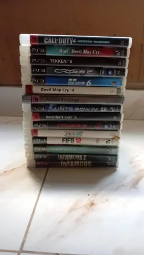 Vendo jogos do ps3