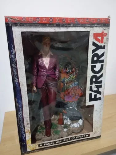 Figura Estátua Far Cry 4 Pagan Min (Nunca Exposto)