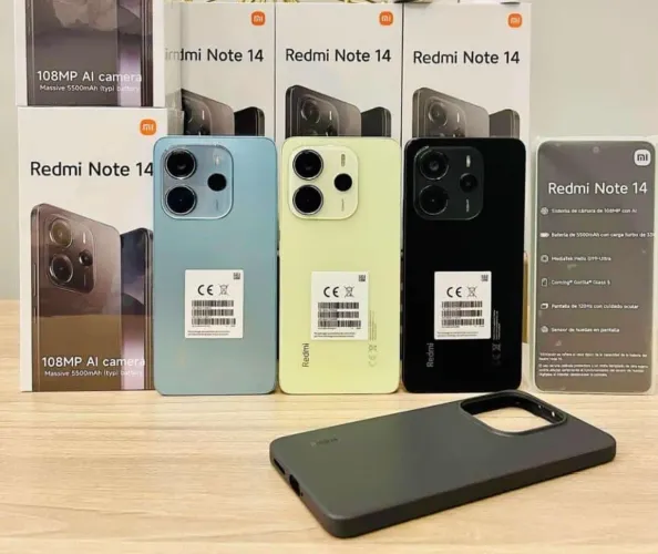 XIAOMI NOTE 14 4G 256/8 NOVO LACRADO, LOJA NO RIOMAR, EM 18x 89,00