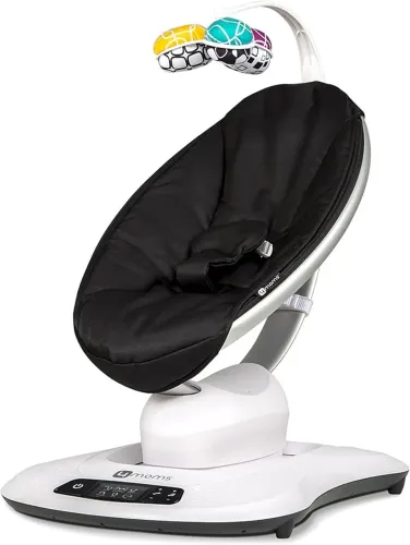 Cadeira Mamaroo 4.0 Classic Black, 4 Moms, Preto. bebê infantil 