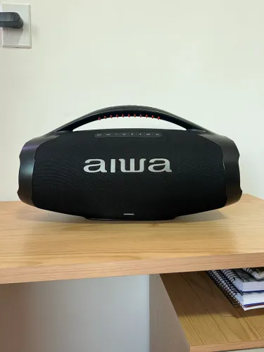 Caixa de som AIWA bombox