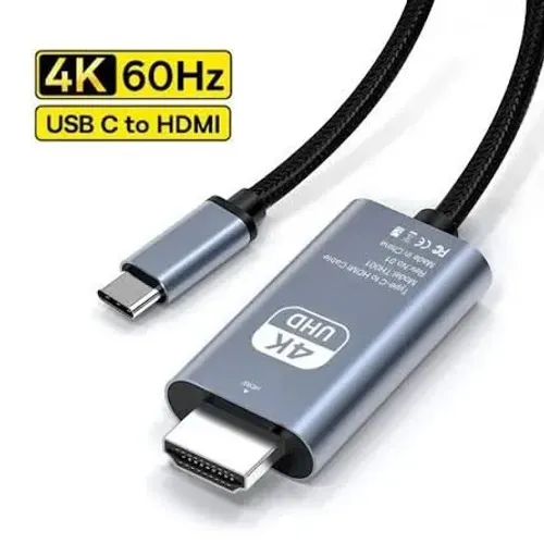 Cabo Tipo-c para HDTV 4K / 60W