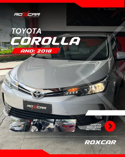 Toyota Corolla GLI Upper 1.8 Flex 16V Aut. 2018