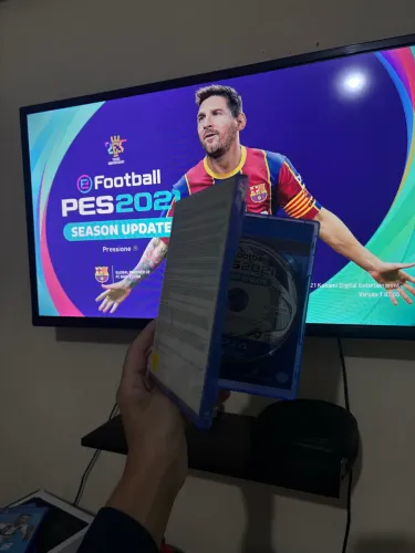 Jogo pes 2021 PS4 - Sem capa original CD 