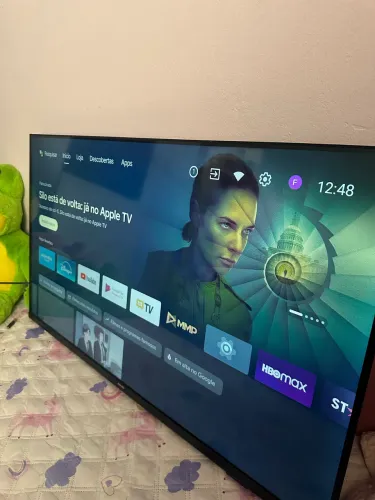 Smartv 43 semi novo Google tv 999,99