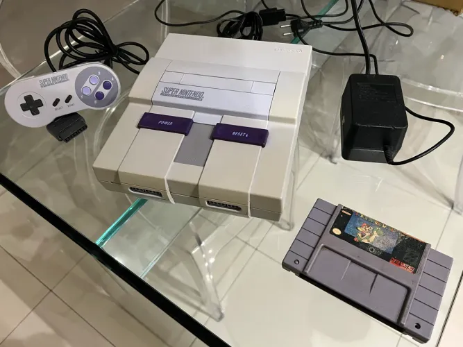 Super nintendo todo original