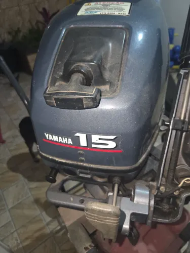 Motor de Popa Yamaha 15 HP 2 Tempos 15FMHS - Documentação Completa