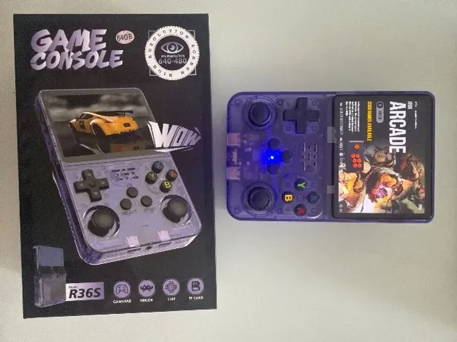 Mini console r36 50 mil jogos
