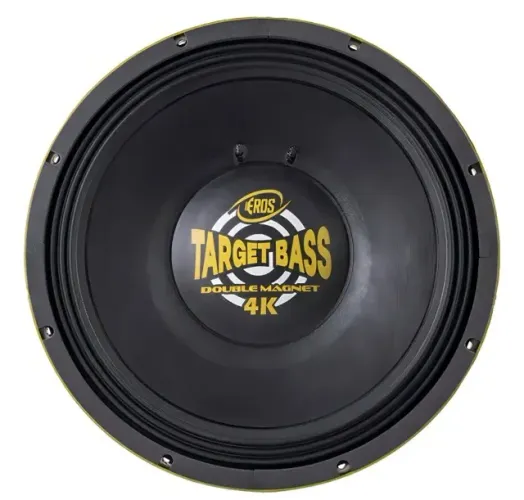 Alto Falante Eros Target Bass 4k 15 Pol. 2000w Rms ( novo na caixa)