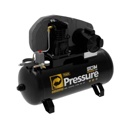 Compressor de Ar Pressure Storm Premium 10 PCM 100 Litros 2HP 140 PSI 220V
