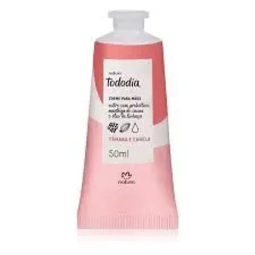Creme para mãos Natura Tododia Tâmara e Canela 50ml<br>De R$40,00 por R$30,00