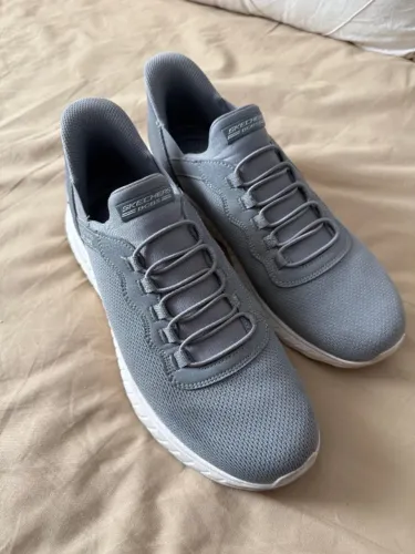Skechers Tênis masculino Hands Free Slip-ins Bobs Squad Chaos-Daily Hype