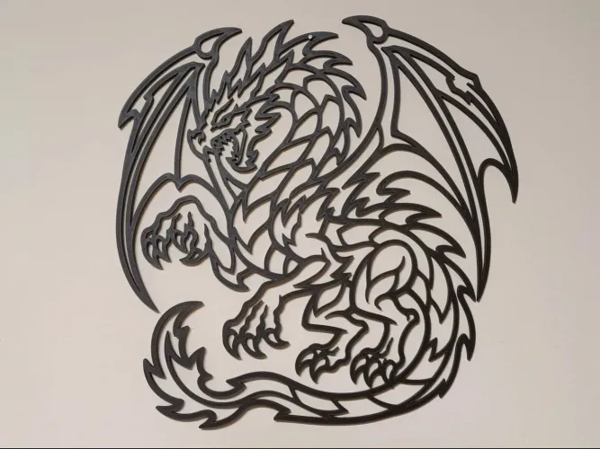 Dragão - Quadro para parede - decoração de parede