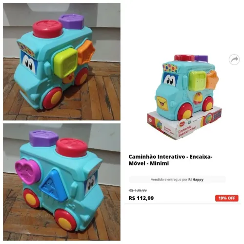 Brinquedos bem abaixo do preço pouco uso