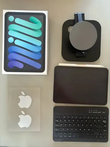 iPad Mini 6 2024 + Acessórios 