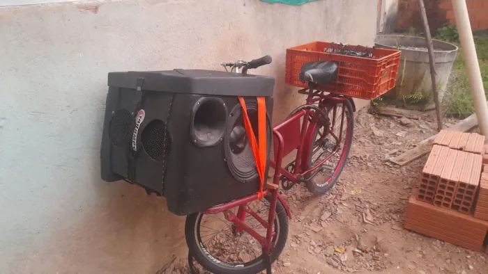 Vendo bicicleta cargueiro top linda