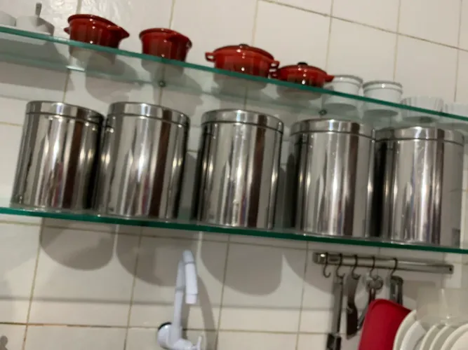 Conjunto de mantimentos brinox