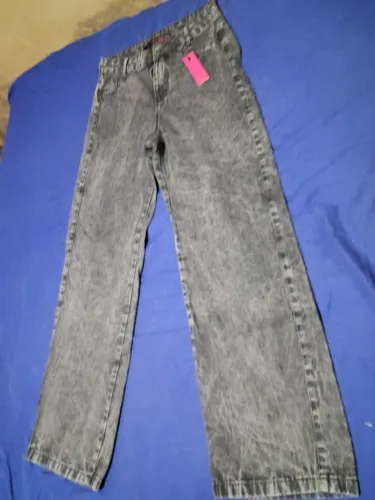 Calça jeans feminina wide leg N 40