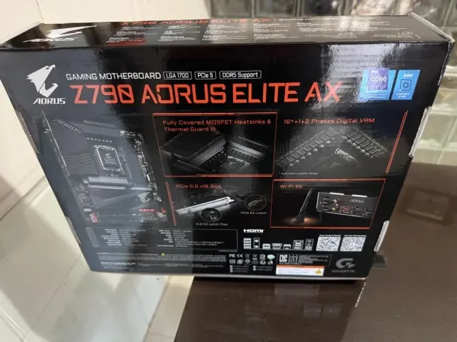 KIT CORE I9 12900K + PLACA MAE AORUS ELITE AX Z790 DDR5