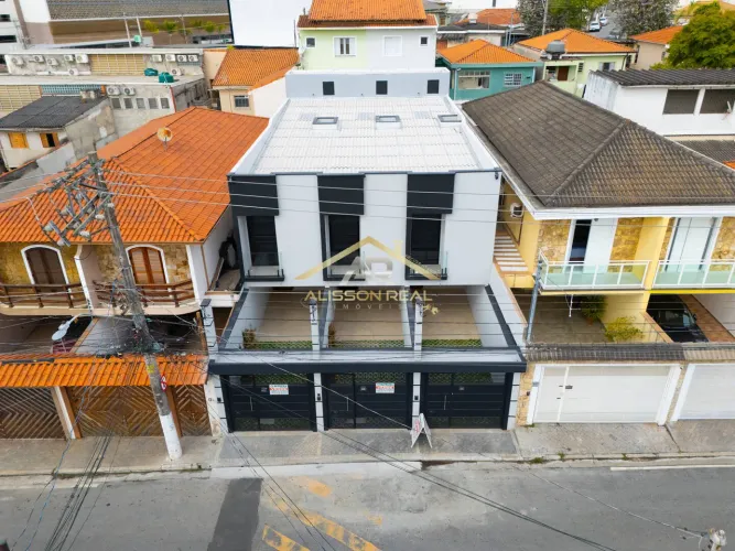 Sobrados Novos 110m² sendo 3 Suítes - 2 Vagas no Bela Vista - Osasco.