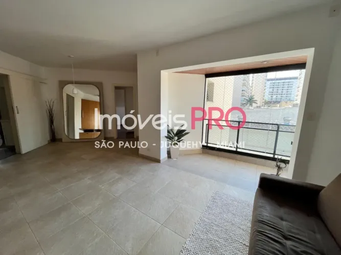 Apartamento para locação com 112m² em Moema - São Paulo.