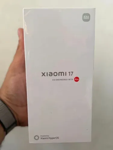 XIAOMI 17 PRETO 512GB/12GB DE RAM APARELHO NOVO (VERSÃO GLOBAL)<br>R$ 5500,00