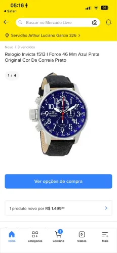 Relogio Invicta Force